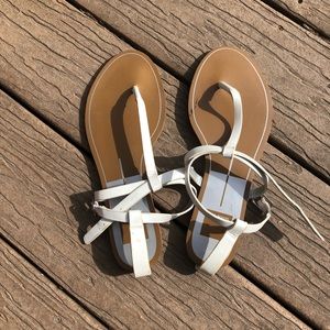 white women’s sandals